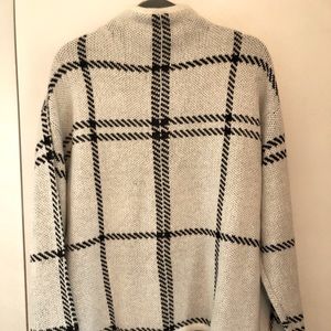 Plaid sweater